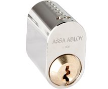 Assa Abloy Cylinder 701 LL2 6 nycklar nickel