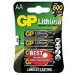 GP Batteries Batteri Lithium AA 15LF-2U4 1,5V 4-pack